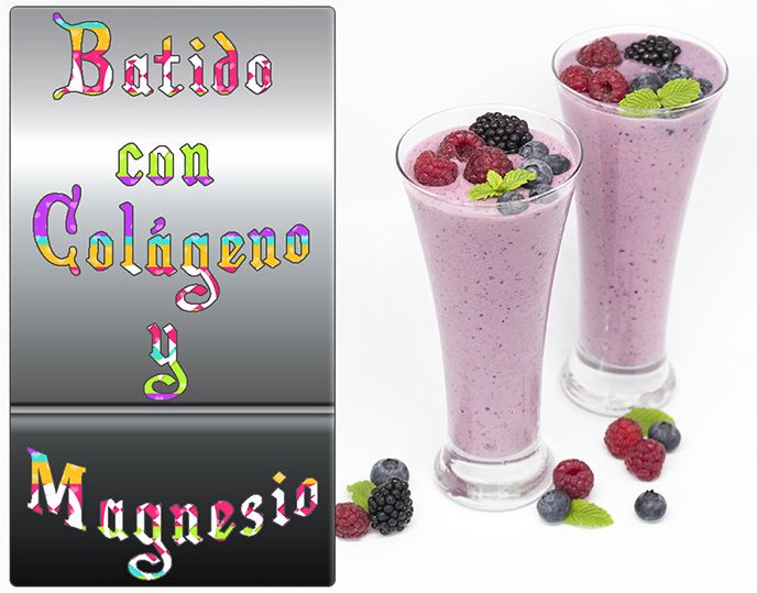 Batido con Colágeno para el dolor de Rodillas